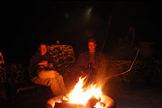 Rancho Madroño - Campfire - Marie (photo by Brian)
