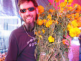 Eronga - Market - Flowers - Brian (photo by Geoff)