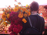 Eronga - Market - Flowers - Brian (photo by Lars)