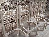 Eronga - Furniture Making - Chairs part of a huge order by Disney to be shipped back to the States. (photo by Lars)