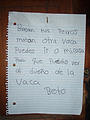 Rancho Madroño - Note about Dogs Killing Cow (photo by Lars)