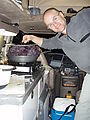 Steens Mountain Recreation Lands - Camping - Cooking in the Sportsmobile - Sportsmobile - Geoff - We Like Kale!