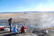 Alvord Hot Springs - Researchers