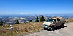 Grizzly Mountain - Oregon - Peak - View from Top - Road - Sportsmobile