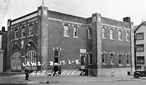 (1937) 15th & Harrison - Fire Station - Engine Company Seven - Side