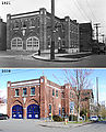 Before & After (1921 & 2008) - 15th & Harrison - Fire Station - Engine Company Seven - Front