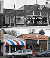 Before & After (1937 & 2009) - 407 15th Ave E - Dentist, Aronstein Delicatessen - Jim's Barber Shop, Rainbow Natural Remedies