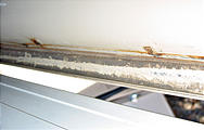 Sportsmobile - Roof Rust - close-up
