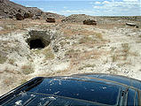 one of many exposed uranium mines (7/21 11:35 AM)