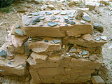 piled items from the cliff dwellings (7/25 8:32 AM)