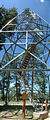 lookout tower, looking up (7/31 11:52 AM)