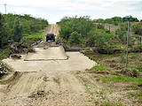 Texas - Mexican Border Road Along Rio Grande From Eagle Pass to Laredo - Eagle Pass Road - Bridge