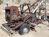 El Paso Mountains - Bickel Camp - Improvised Drilling Machine (June 2, 2006 9:48 AM)