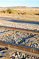 Utah - Golden Spike National Historic Site - Restored Railroad