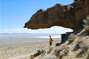 Utah - Red Dome - Rock Overhang