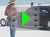 Utah - Speed Week - Bonneville Salt Flats - Pushing Takeoff