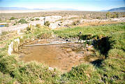 Nevada - Macfarlane Hot Spring - A muddy bathing area