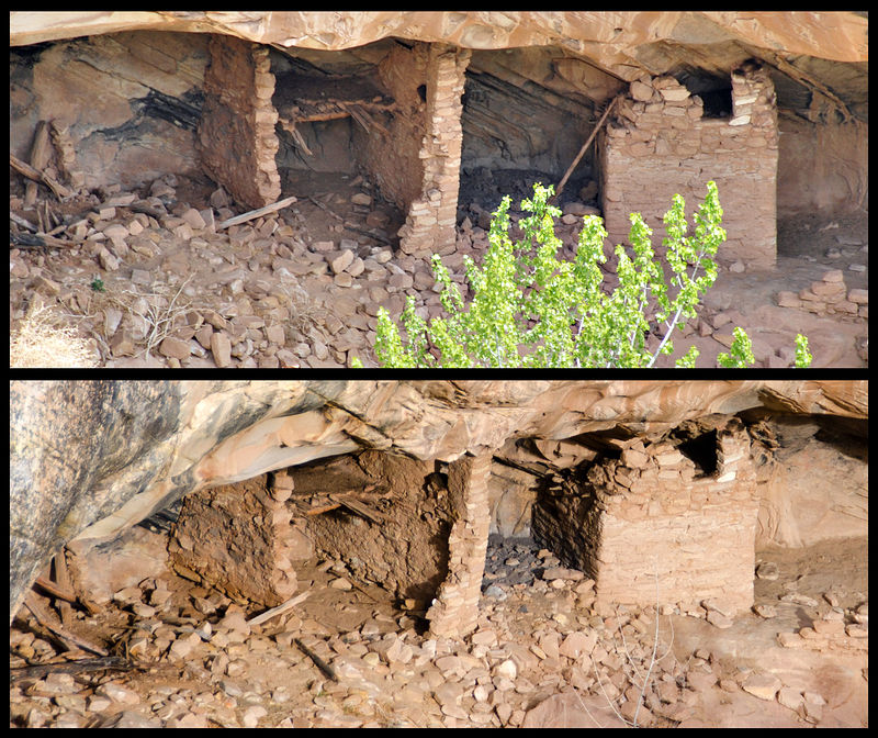 Utah - Ruins - Before & After - Over Under Ruin (Lower)