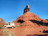 Valley of the Gods - Campsite - Sportsmobile (8:56 AM Oct 11, 2005)