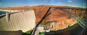 Glen Canyon Dam (2:57 PM Oct 15, 2005)