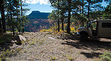 South Elk Ridge - Trees - Fall Colors - Campsite Idea - Sportsmobile