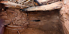 Seven Kivas Ruin - Inside