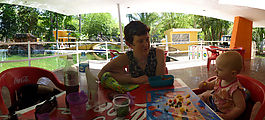 Yucatan - Mérida - Zoo - Lunch - Laura - Lyra