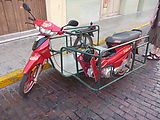 Yucatan - Mérida - Moped Converted to Trike