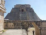 20110228 1035 P4MQQ - Mexico - Yucatan - Uxmal Ruin - Pyramid