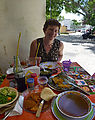 Yucatan - Mérida - Lunch - Mondongo en Kabik - Tripe - Laura