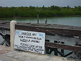 Yucatan - South of Tulum - Bridge - Boca Paila Bridges