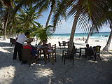 Yucatan - Tulum - Hotel - Cabanas Tulum - Breakfast - Mark - Laura - Lyra