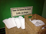 Mérida - Parque de Santa Lucia - Apoala Restaurant - Towels - Say No to Drugs