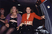 in Limo To Party - Sarah Hinman - Marta - Tracey - With Glowing Green Eyes