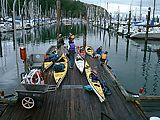 Kayaking - Loading Kayaks - In Anacortes