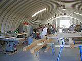 DPW Work Ranch - Hangar - Start of Man Legs