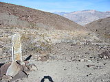 Panamint Valley - Fish Canyon - Escape Trail Sign