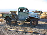 Panamint Valley - Ballarat Ghost Town - Old Truck