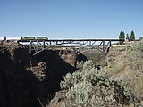 Crooked River Gorge - Bridge - Train