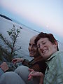 Kayaking Lummi Island - DNR Campsite - Dinner - Geoff - Laura