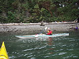 Kayaking Lummi Island - DNR Campsite - Geoff