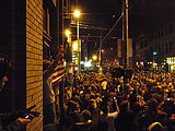 On the street - Broadway and Pike
