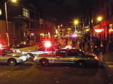 On the street - Broadway and Pike