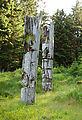 Anthony Island - Ninstints - SGang Gwaay - Native Ruins - Totem Poles