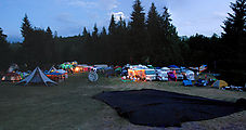 Camping - View from Tower - Evening