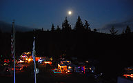 Camping - Night - Moon