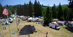 Camping - View from Tower