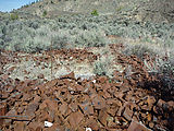 Northup Canyon - Hike - Trash - Rusty Cans