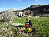 Floodand Camping - Middle, Looking North - Lyra