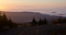 Carbon Ridge - Burnt Mountain - Sunset - Clouds